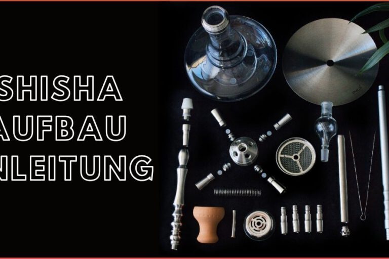 Shisha aufbauen Anleitungsbild